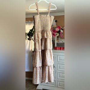 Floral Ruffled Dress